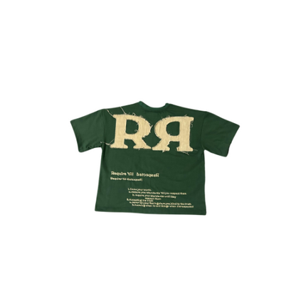 Green Respect Required Oversized Tee